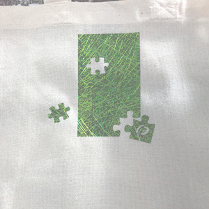 卯兵衛さん箔プリント