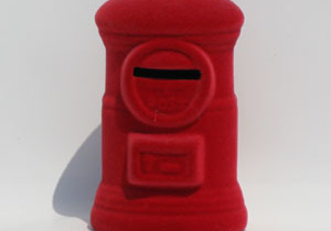 貯金箱にフロッキー