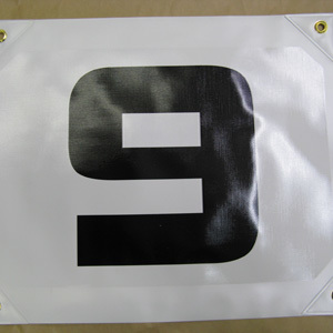 ナンバーフラッグ