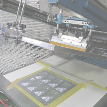 半自動スクリーン印刷機