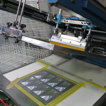 半自動スクリーン印刷機