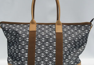 小紋柄のオリジナルバック