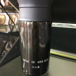 マグボトルに曲面印刷